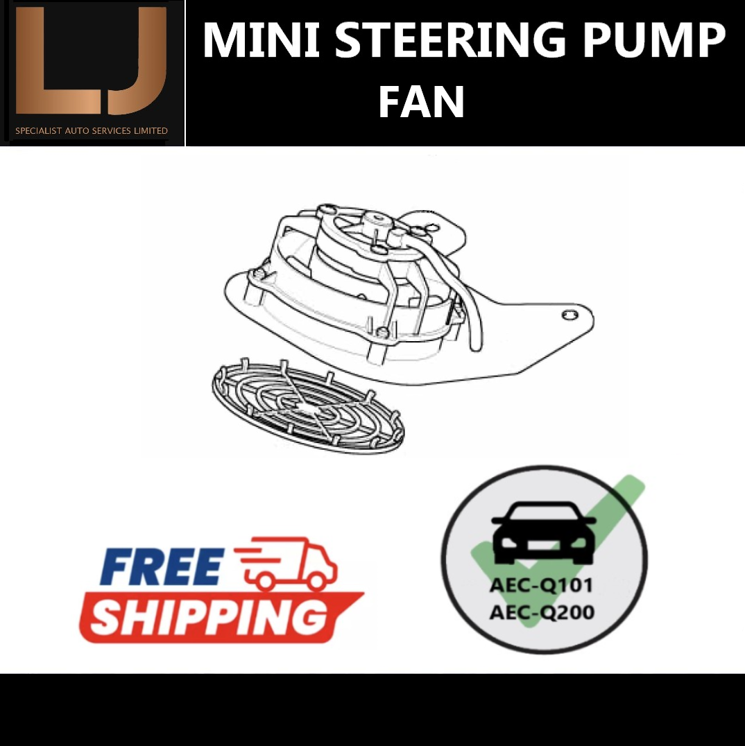 Mini Power Steering Pump Fan | Mail-in Refurbishment Service |