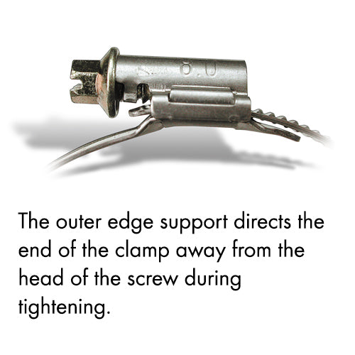 Reservoir Hose Clamp - Wurth Zebra Stainless Steel