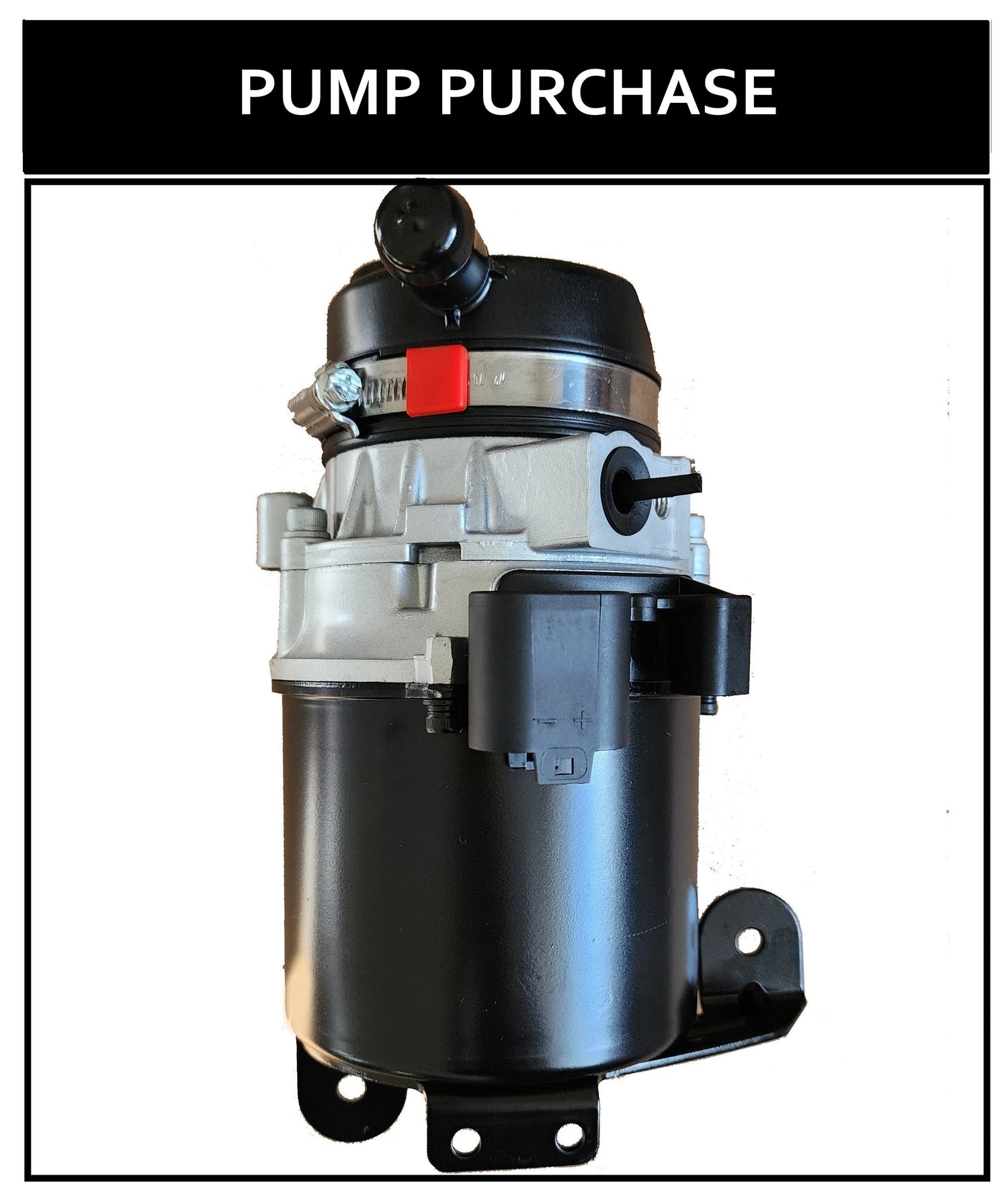Purchase a reconditioned power steering pump