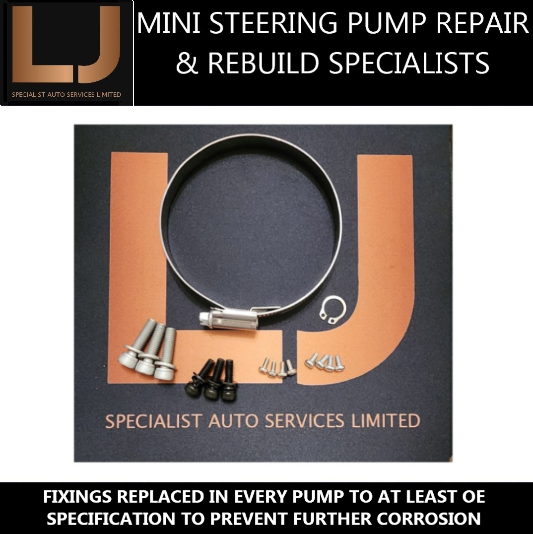 Mini Power Steering Pump | Repair & Remanufacture Service | 2 Year Warranty | 72 Hour Service