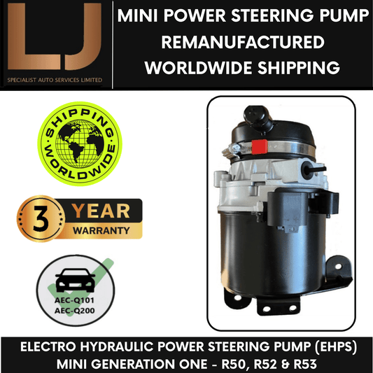 Mini Power Steering Pump | International | 3 Year Warranty | BMW MINI R50 R52 R53 |