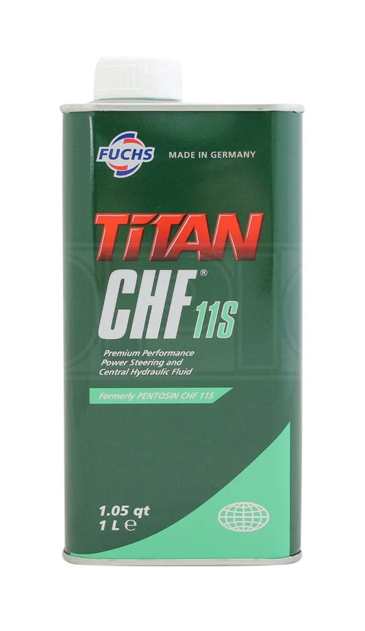 Fuchs Titan CHF 11S Hydraulic Fluid - 1 Litre 1L (was Pentosin CHF 11S)