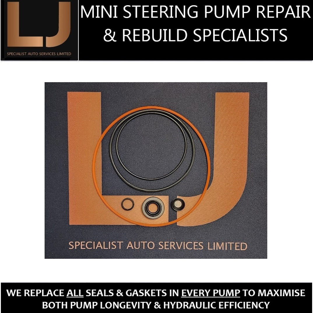 Mini Power Steering Pump | Repair & Remanufacture Service | 2 Year Warranty | 72 Hour Service